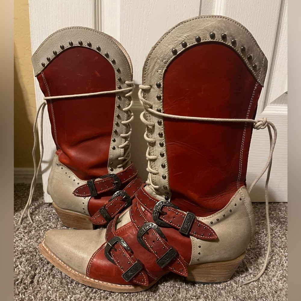 Distressed Freebird Winnie Boots